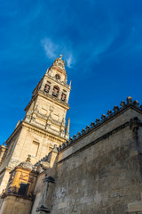 Fototapeta na wymiar Mosque Cathedral of Cordoba in Andalusia, Spain