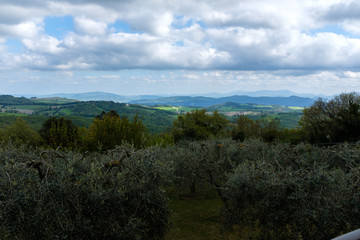 Obraz premium Tuscany Landscape - Volterra