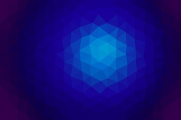 Obraz premium Low poly triangular background, vector