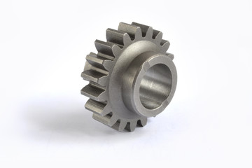 Gear on white