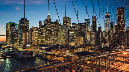 brooklyn bridge skylien