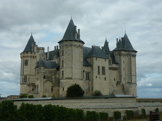 Fototapeta na wymiar Château de Saumur, Maine et Loire, France