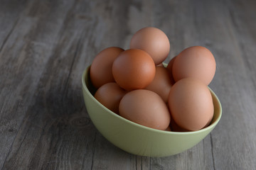 eggs in bowl