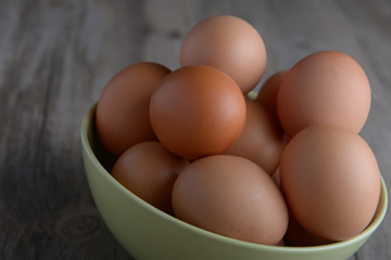 eggs in bowl