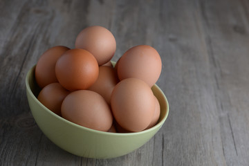 eggs in bowl