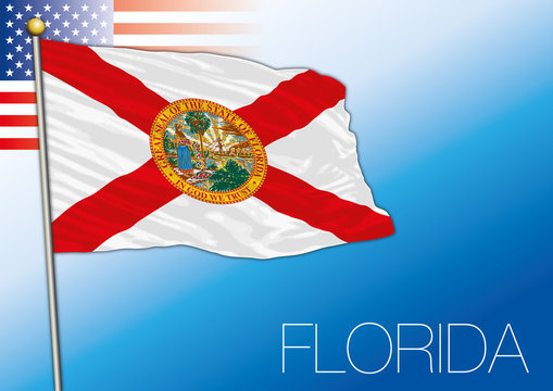 Florida federal state flag, United States
