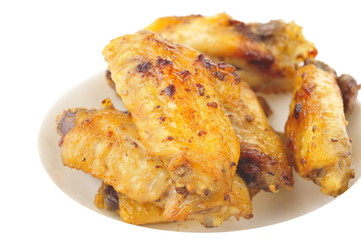 Roast chicken wings