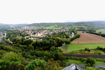 Fototapeta na wymiar Dorndorf an der Saale