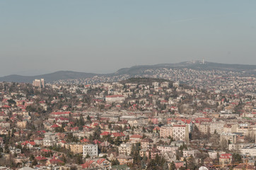Fototapeta na wymiar Eagle hill in Budapest