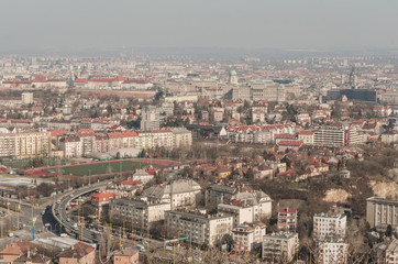 Fototapeta na wymiar Eagle hill in Budapest