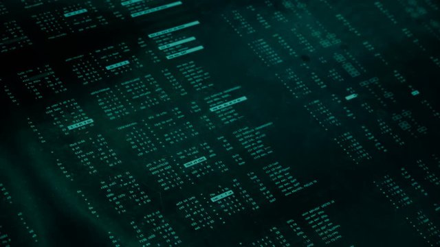 Professional hacking attack on screen, data theft, system breach, cyber crime. Futuristic hacking attack in progress