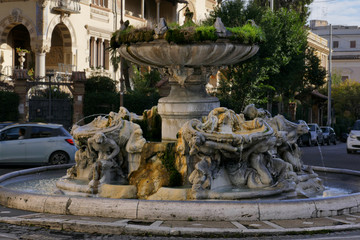 Obraz premium Frog Fountain in Rome
