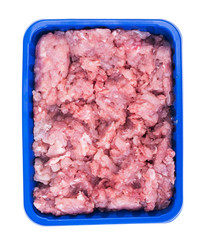 Fresh raw minced meat for cooking