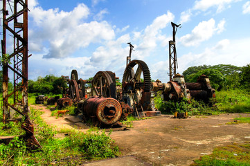 Former rum factory at Marienburg in Suriname - 193571072