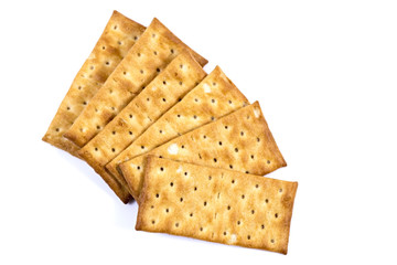 biscuit isolated on white background