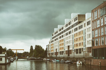 Modern Buildings From Amsterdam, Netherlands