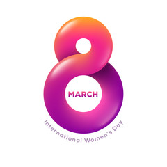 March 8 abstract fluid form