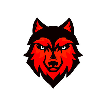 Wolf Logo Stock Vector