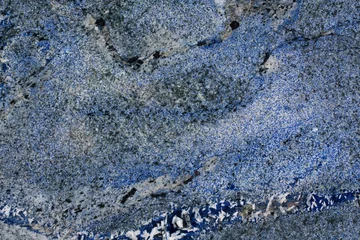 Foto op Canvas Close up of blue marbling texture. © Dmytro Synelnychenko