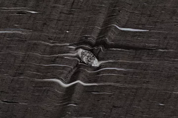 Foto op Plexiglas Black close up granite texture pattern surface abstract background. © Dmytro Synelnychenko