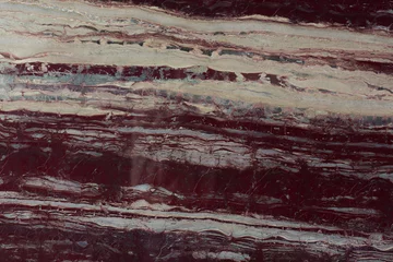Fotobehang Close up of red granite texture,granite background. High resolution photo. © Dmytro Synelnychenko