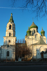 Cross Exaltation Cathedral, former local history and nature museum, in Zhytomyr, Ukraine