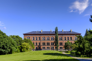 Fototapeta na wymiar Denmark - Zealand region - Copenhagen city center - Geological Museum main building