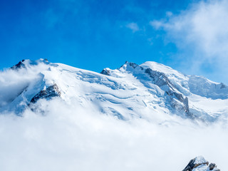 Obraz premium Góra Mont Blanc we Francji