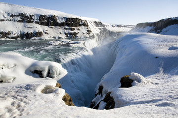 Iceland ice river