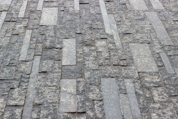 old stone floor blur perspective