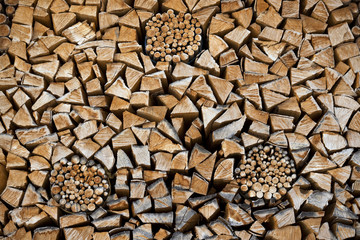Holzstapel