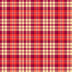 Seamless tartan vector pattern