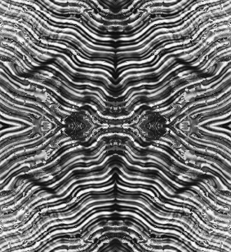 Op art abstract psychedelic Black and White Background