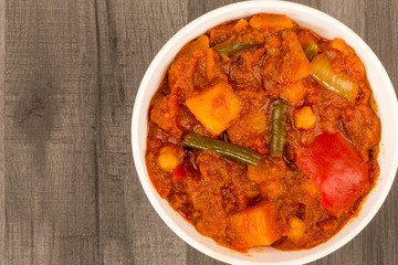 Indian Style Vegetarian Masala Curry