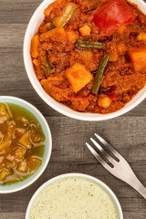 Indian Style Vegetarian Masala Curry