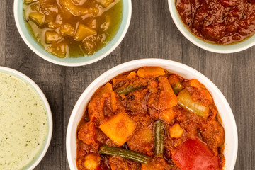 Indian Style Vegetarian Masala Curry