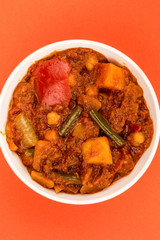 Indian Style Vegetarian Masala Curry