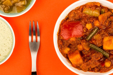 Indian Style Vegetarian Masala Curry