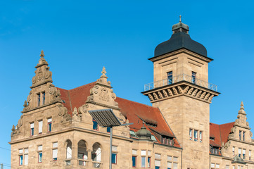Fototapeta premium Ehemaliges Postamt No 2 in Heilbronn