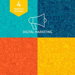 Line Digital Marketing Patterns