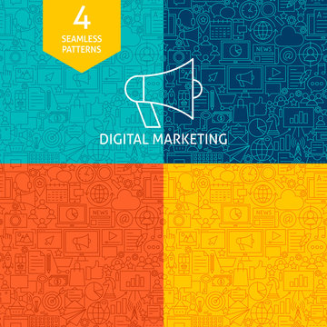 Line Digital Marketing Patterns