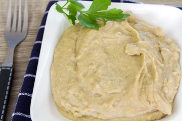 purée de pois cassés