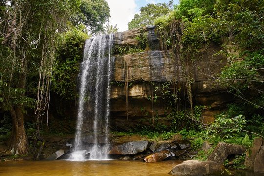 Sheldrick Wasserfall in den Shimba Hills in Kenia
