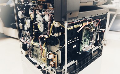 electronic boards of the photocopier