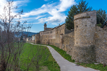 Obraz premium Bevagna (Umbria, Italy) - A beautiful and charming medieval village in the heart of the Umbria region