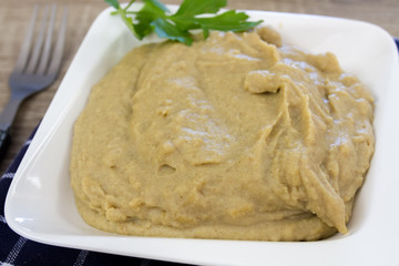 purée de pois cassés