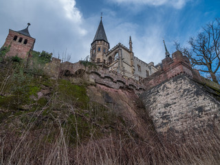 The old and acient Marienburg Castle, Germany