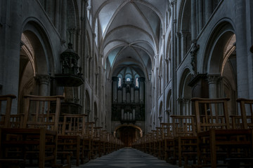 Fototapeta premium Architecture and sights of the tourist city of France Caen