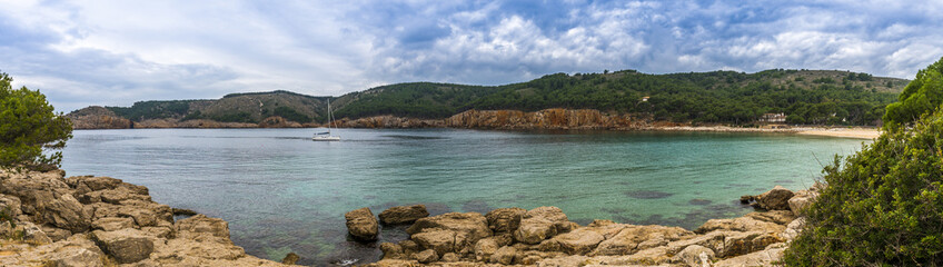 L'Escala sur la Costa Brava en Catalogne, Espagne