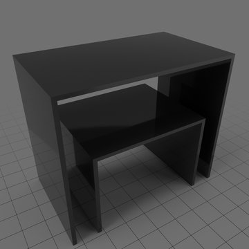 Two nesting tables